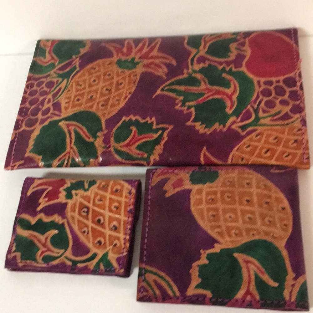 Handmade Leather Wallet Coin Purse & Small Wallet - Picture 3 of 7